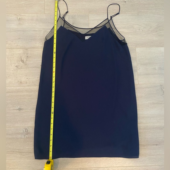 Aritzia Babaton Ciro Dress Spaghetti Strap Mini | Navy | S - Picture 11 of 11